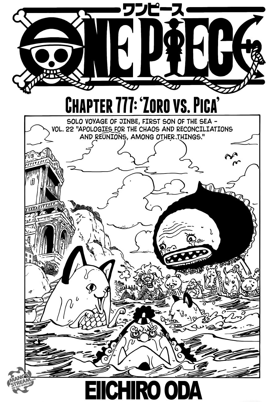 One Piece Chapter 777 1